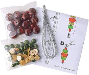 img 2 attached to Beadery Holiday Beaded Ornament Kit - Victorian Baubles: Create 12 Exquisite 2.25-Inch Ornaments!