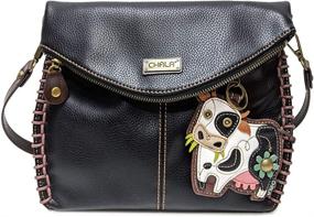 img 4 attached to 👛 Chala Charming Crossbody Dragonfly: Stylish Women's Handbags & Wallets in Black for Fashionable Crossbody Bags