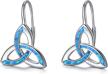earrings sterling celtics triangle jewelry logo
