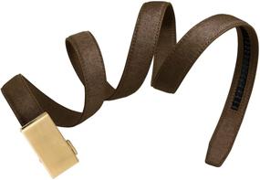 img 3 attached to Mission Belt Womens Ratchet Obsidian Women's Accessories for Belts