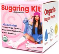 sugaring hair removal kit - best organic waxing alternative by sugaring nyc - 100% certified organic logo