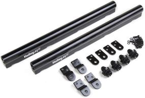 img 1 attached to 🔌 Holley LS Hi-Flow EFI Fuel Rail 534-209, Black