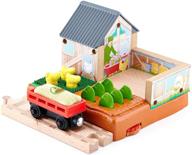 🐔 thomas and friends wooden railway, mccoil's chicken coop at the farm logo