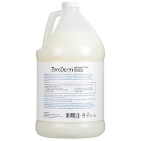 img 3 attached to 🧼 ZeroDerm Advanced Therapy: Nourishing Liquid Hand Soap Refill - 128 Fl Oz I Vegan, Fragrance-Free, Cruelty-Free