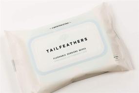 img 3 attached to 🌿 Tailfeathers Honeysuckle: Biodegradable Flushable Wipes with Plant-Based Ingredients for Green Hygiene