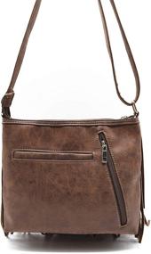 img 2 attached to Stylish Western Cowgirl Concealed Shoulder Women's Handbags & Wallets: A Perfect Blend of Fashion and Functionality!