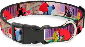 img 2 attached to 👑 Sleeping Beauty & Prince Scenes Buckle-Down Plastic Clip Collar