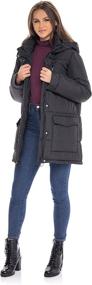 img 3 attached to Womens Winter Hooded Insulated Repellent Women's Clothing