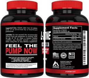 img 2 attached to 💪 Maximize Metabolism & Muscle Gain with Super Strength L-Carnitine 1000mg + Calcium by Arazo Nutrition