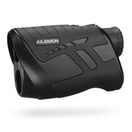 🎯 ailemon 6x golf/hunting rangefinder: rechargeable 900y distance measuring scope with slope, flaglock, and high-precision continuous scan logo