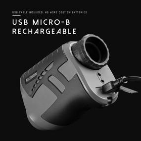 img 3 attached to 🎯 AILEMON 6X Golf/Hunting Rangefinder: Rechargeable 900Y Distance Measuring Scope with Slope, Flaglock, and High-Precision Continuous Scan