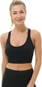 img 3 attached to 🧘 Keaplayee Women's Sports Bras with Zip Front Closure - Yoga Workout, Seamless Racerback, Running Gym Crop Top