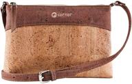 👜 corkor vegan cork crossbody purse for women | cruelty-free, non-leather, sustainable bag logo