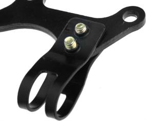 img 2 attached to 🚴 MTB Bicycle Mounting Holder Disc Brake Bracket Frame Adaptor 160mm - Micro Trader 20mm/31.8mm