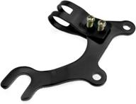 🚴 mtb bicycle mounting holder disc brake bracket frame adaptor 160mm - micro trader 20mm/31.8mm logo