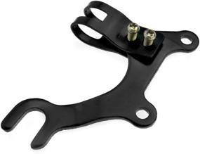 img 4 attached to 🚴 MTB Bicycle Mounting Holder Disc Brake Bracket Frame Adaptor 160mm - Micro Trader 20mm/31.8mm