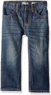 👖 premium quality: oshkosh b'gosh boys' classic jeans for timeless style logo