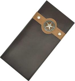 img 3 attached to Stylish Western Wallet: Genuine Leather Bifold Cowboy Men's Accessories