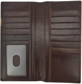 img 2 attached to Stylish Western Wallet: Genuine Leather Bifold Cowboy Men's Accessories