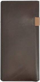 img 1 attached to Stylish Western Wallet: Genuine Leather Bifold Cowboy Men's Accessories