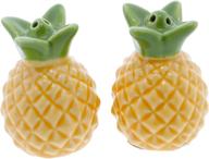 🍍 pineapple novelty salt and pepper shaker set: a must-have for kitchen collectors! логотип