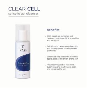 img 3 attached to 🧼 Clear Cell Salicylic Gel Cleanser by IMAGE Skincare with Neem Extract - 6 Fl.Oz