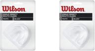 👄 wilson youth mouth guard (2 pack) - optimized for single density and enhanced protection логотип