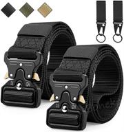 tactical training belt accessories for men in military logo