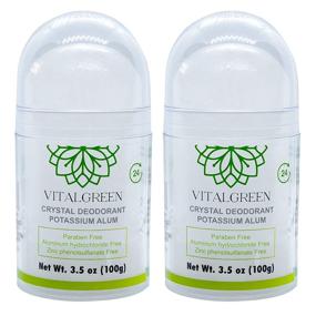 img 4 attached to Vital Green Crystal Potassium Deodorant Personal Care