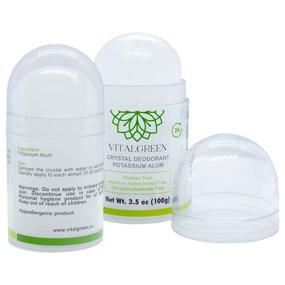 img 3 attached to Vital Green Crystal Potassium Deodorant Personal Care