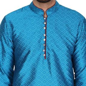 img 2 attached to SKAVIJ Offwhite Indian Pajama for Men: Stylish Sleep & Lounge Clothing