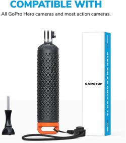 img 1 attached to Sametop Floating Hand Grip Floaty Handle for GoPro Hero Series & DJI Osmo Action Cameras – Compatible with Hero 10, 9, 8, 7, 6, 5, 4, Session, 3+, 3, 2, 1, Max, Hero (2018), Fusion