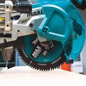 img 1 attached to 🔪 Makita B-67000 12-inch 100T Carbide-Tipped Miter Saw Blade for Maximum Efficiency