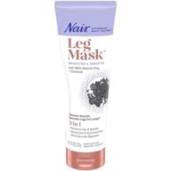 💆 nair hair remover & beauty treatment charcoal clay leg mask: deep cleanse & smooth legs - 8.0oz logo