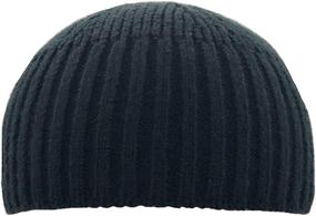 img 2 attached to Vintage Knitted Hat Skull Cap Sailor Cap Cuff Beanie - Perfect Fall/Winter Fashion Accessory for Men and Women