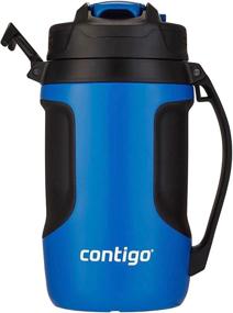 img 3 attached to Refreshing Hydration On-The-Go: Contigo AUTOSPOUT Water Bottle 64Oz Licorice