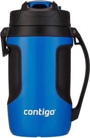 img 4 attached to Refreshing Hydration On-The-Go: Contigo AUTOSPOUT Water Bottle 64Oz Licorice