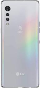 img 2 attached to 📱 LG Velvet 5G G900UM 128GB AT&amp;T GSM Unlocked Phone 6.8" - Versatile Silver Smartphone for an Enhanced 5G Experience!
