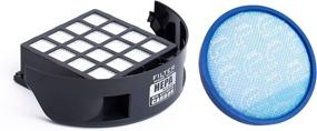 img 4 attached to 🔍 High-Performance Replacement Filter Kit: Green Label Brand Exhaust HEPA with Carbon Insert + Primary Blue Sponge for Hoover Wind Tunnel 2 and 3 Pet Vacuum Cleaners (Compares to 304087001, 305687002)