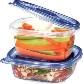 img 2 attached to Glad Food Storage Containers, Lunch Assortment Pack, 15 Count