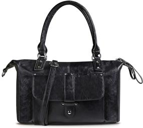 img 4 attached to Nico Louise Shoulder Handbags Crossbody: Chic Women's Handbags & Wallets