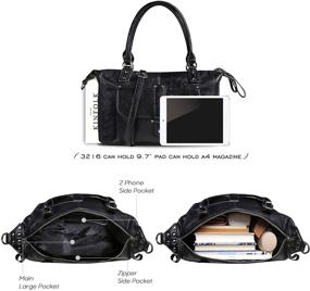img 1 attached to Nico Louise Shoulder Handbags Crossbody: Chic Women's Handbags & Wallets