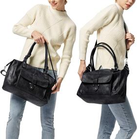 img 2 attached to Nico Louise Shoulder Handbags Crossbody: Chic Women's Handbags & Wallets