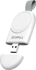 img 4 attached to ⌚ Wireless Magnetic Portable Charger for Apple Watch, EOPALL - Fast Charging USB Car Travel Charger, Compatible with Apple Watch Series 7/6/se/5/4/3/2/1/Nike+