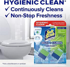 img 2 attached to Alpine Fresh Soft Scrub In-Tank Toilet Cleaner Duo-Cubes - Pack of 2