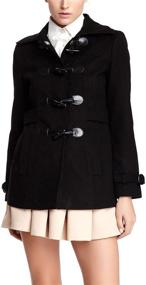 img 3 attached to VERTIGO PARIS Womens Classic Duffle Women's Clothing for Coats, Jackets & Vests