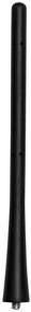 img 2 attached to 📶 Enhanced Signal Reception: Black 7-inch Direct Replacement Antenna Mast for Subaru Forester, Impreza WRX STI, WRX