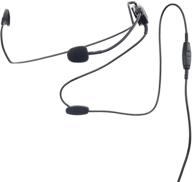 🎧 enhanced kenwood behind-the-neck headset with boom mic for improved two-way radio communication logo