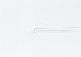 img 1 attached to Защитный чехол для матраса и боковин королевского размера с защитой от влаги и застежкой на молнии - Amazon Basics, глубина 12-18 дюймов