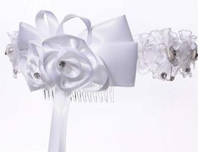 img 1 attached to Colorful House Headband Wedding Headpiece Girls' Accessories in First Communion Veils